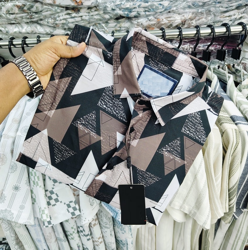 পণ্যের বিবরণ China Magnet Stretched Full Sleeve Shirt ধৌত করার