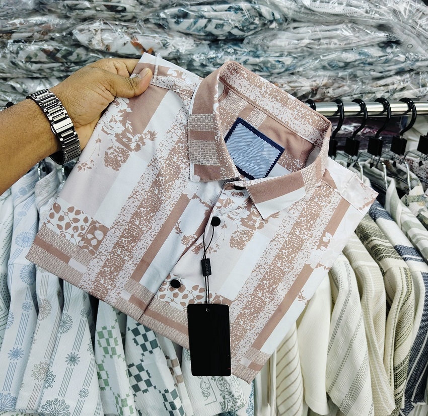 পণ্যের বিবরণ China Magnet Stretched Full Sleeve Shirt ধৌত করার