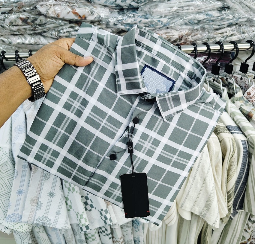 পণ্যের বিবরণ China Magnet Stretched Full Sleeve Shirt ধৌত করার