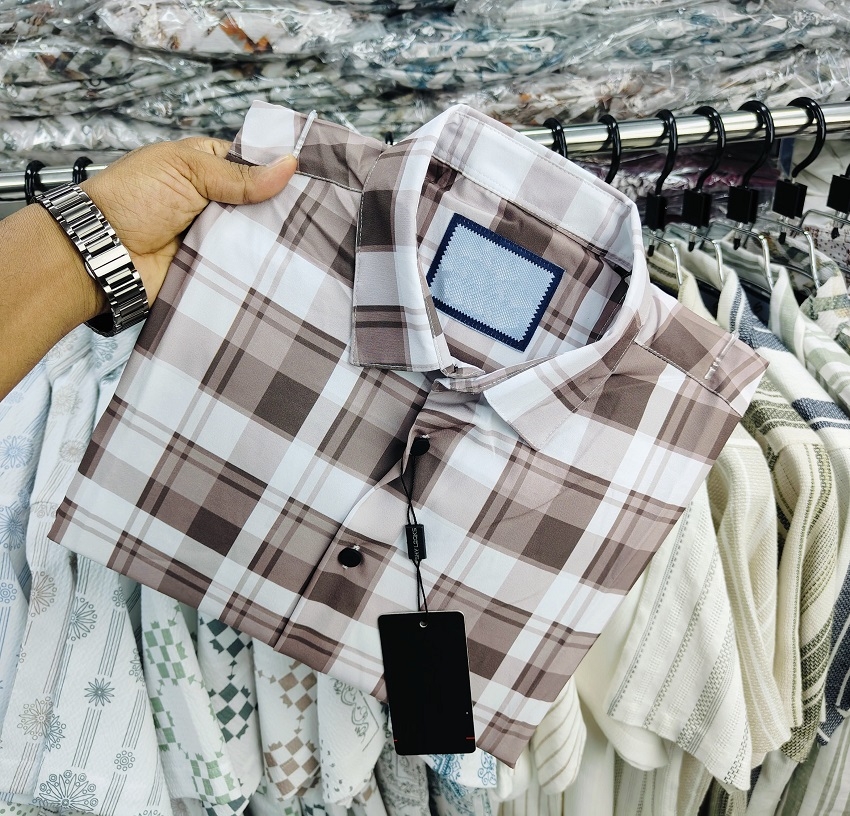 পণ্যের বিবরণ China Magnet Stretched Full Sleeve Shirt ধৌত করার