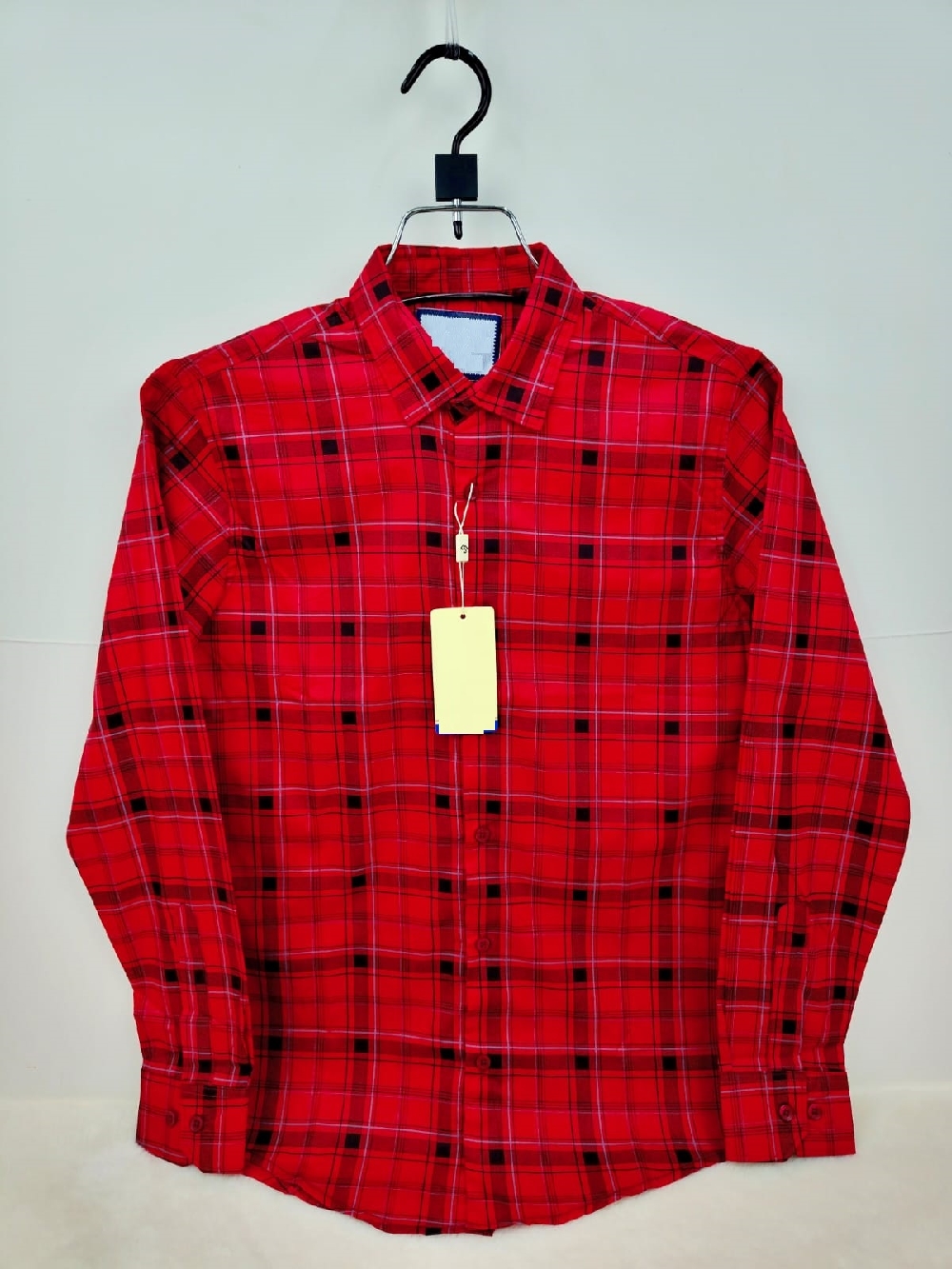পণ্যের বিবরণ Pure Cotton full Sleeve Check & Print Shirt