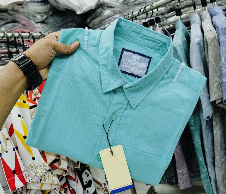 পণ্যের বিবরণ Premium Solid Shirt (Full Sleeve) Fabrics- Oxford Cotton
