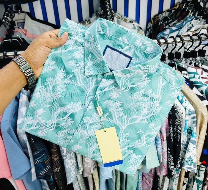 পণ্যের বিবরণ Pure Cotton full Sleeve Print Shirt for Men's