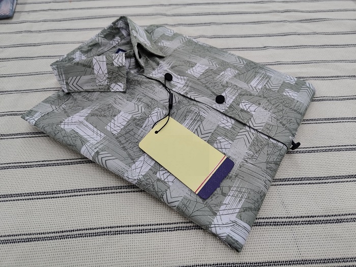 পণ্যের বিবরণ Pure Cotton full Sleeve Print Shirt for Men's