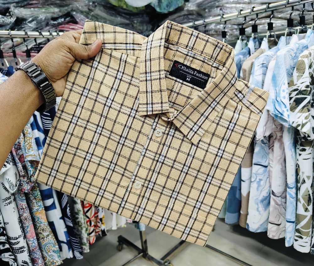 পণ্যের বিবরণ Stylish Shirt For Man সাইজ মেজারমেন্ট (ইঞ্চি) 𝐌=