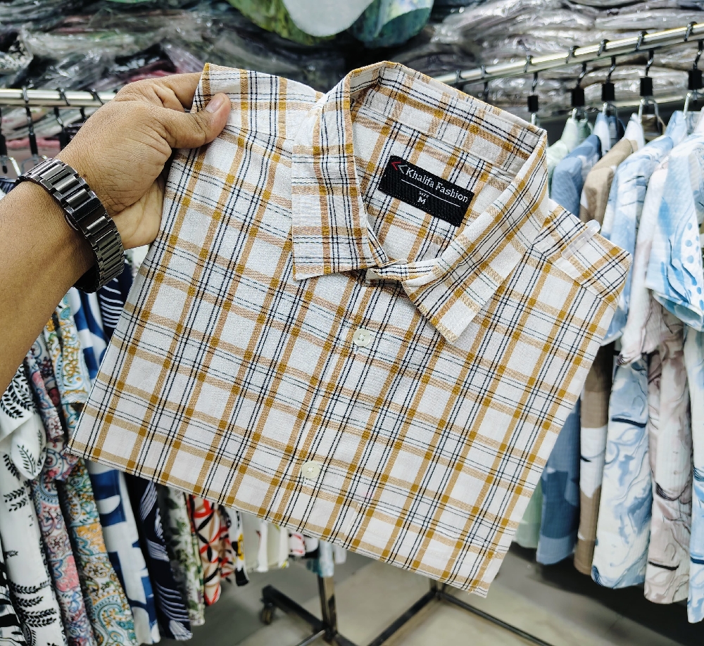 পণ্যের বিবরণ Stylish Shirt For Man সাইজ মেজারমেন্ট (ইঞ্চি) 𝐌=