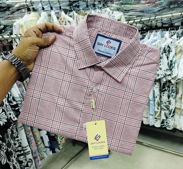 পণ্যের বিবরণ Pure Cotton full Sleeve Check Shirt Fabrics :
