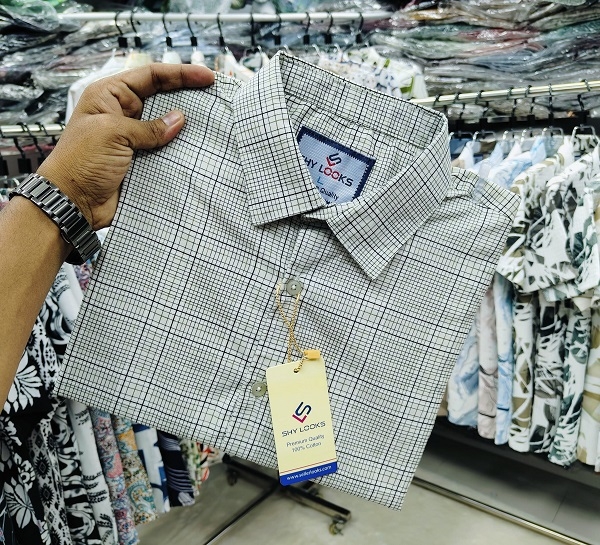 পণ্যের বিবরণ Pure Cotton full Sleeve Check Shirt Fabrics :