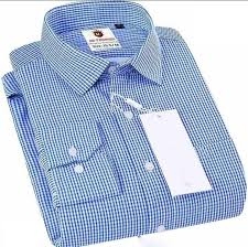 পণ্যের বিবরণ Cotton Official Formal Check Shirt Material: Cotton Fabric