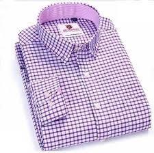 পণ্যের বিবরণ Cotton Official Formal Check Shirt Material: Cotton Fabric