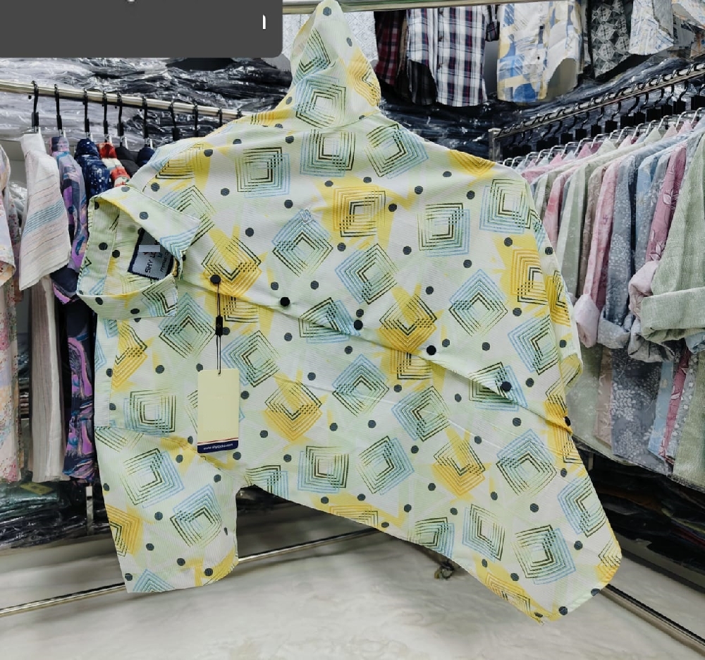 পণ্যের বিবরণ China Magnet Cotton Half Sleeve Shirt Fabrics: China
