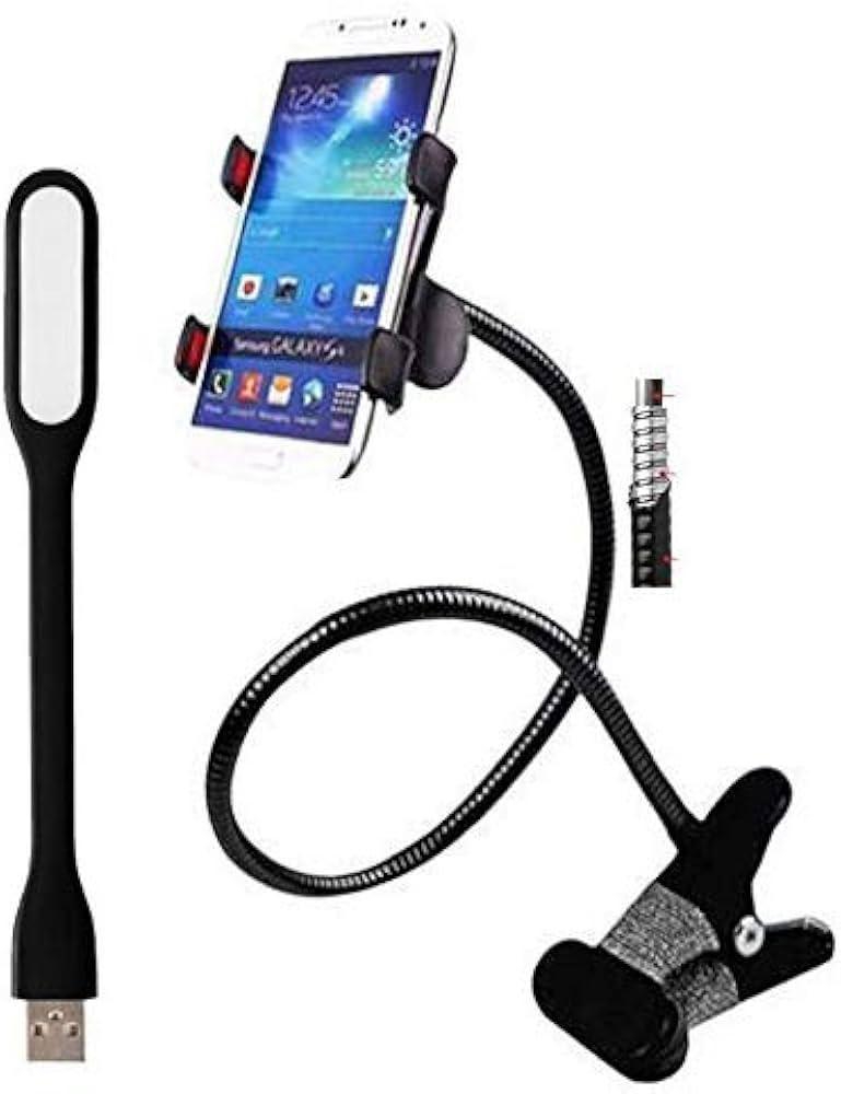 Mobile Phone Holder Black • Material: Plastic • Color: Black