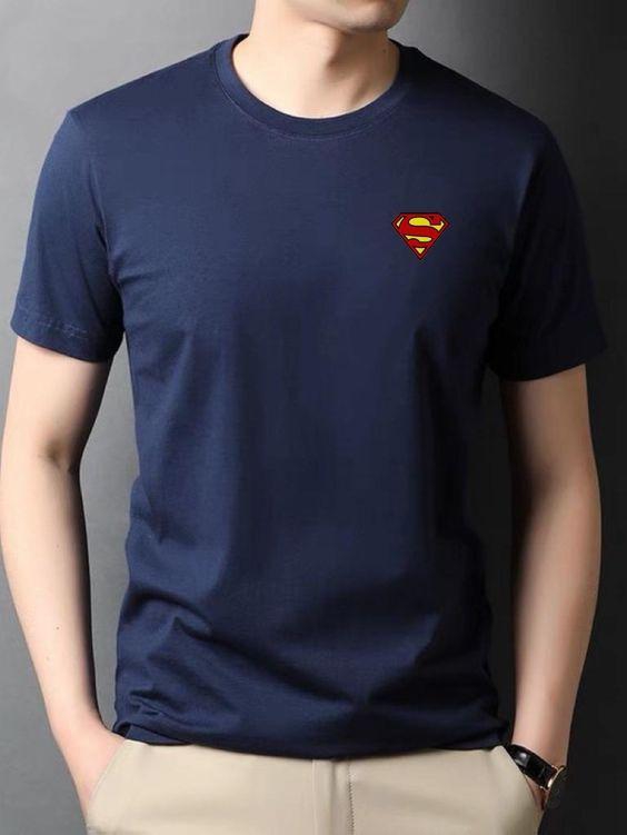 Cotton jersey printed crew neck T-shirt-pack of 3 3-piece cotton