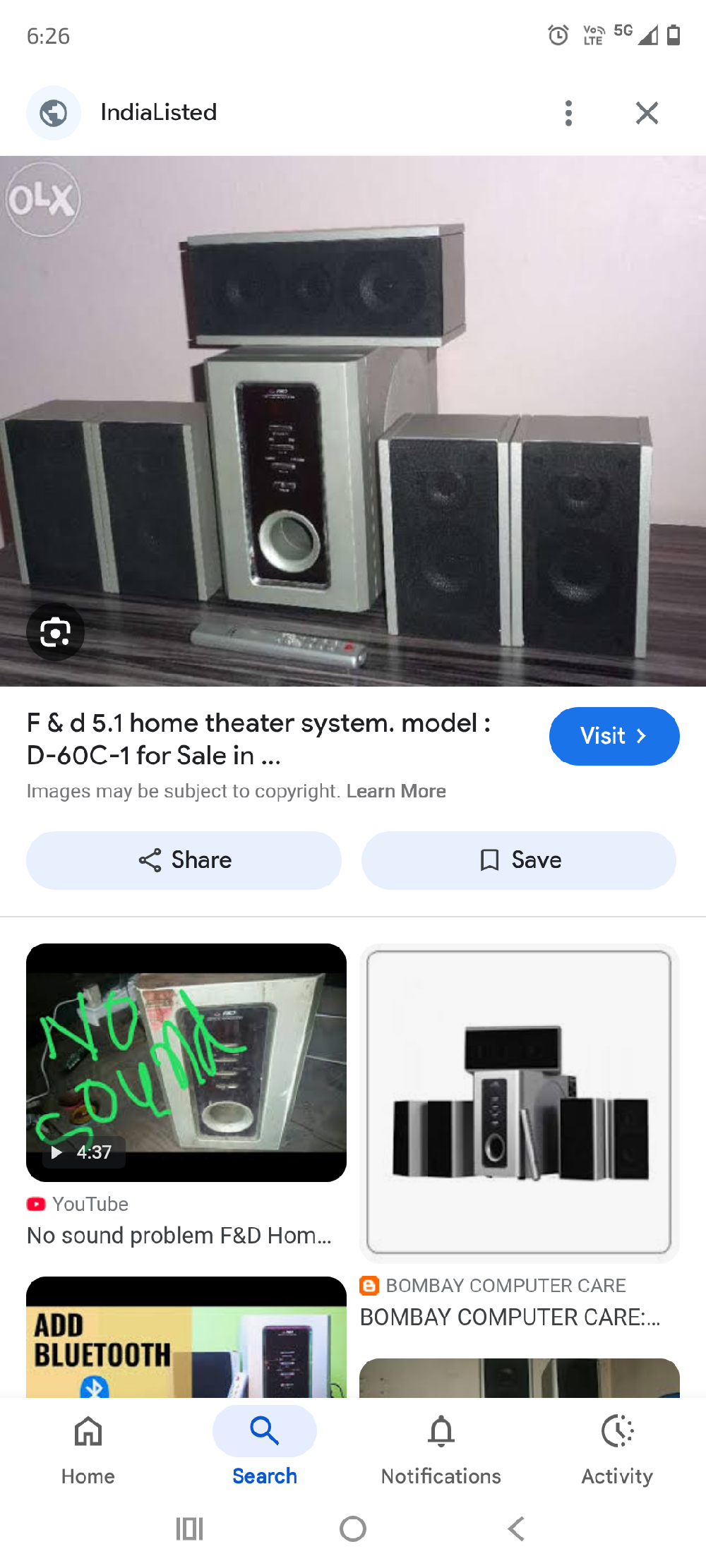 Fnd home theatre