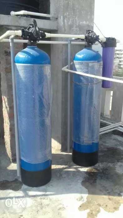 Water Softener Filter for borewell water with complete fitting