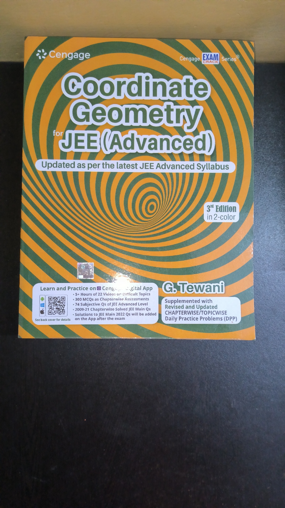 Complete coverage of JEE Main & Advanced syllabus.Includes solved examples