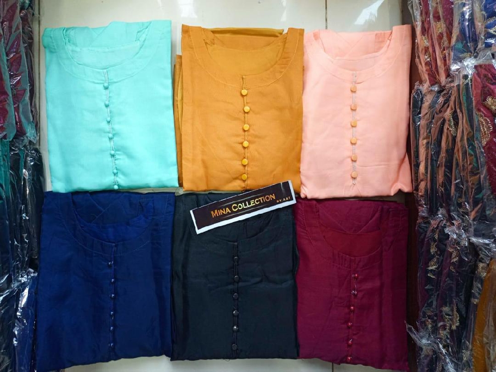 • Shirt Fabric: Organza • Pattern: Embroidered • Neck Type: