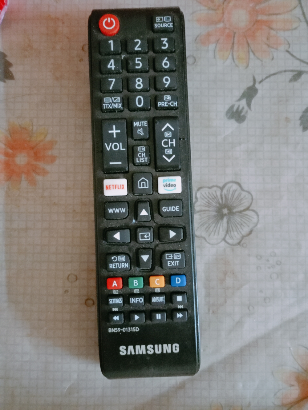 Samsung Remote control. স্যামসাং এর এই রিমোট ফ্রেশ কন্ডিশন এ