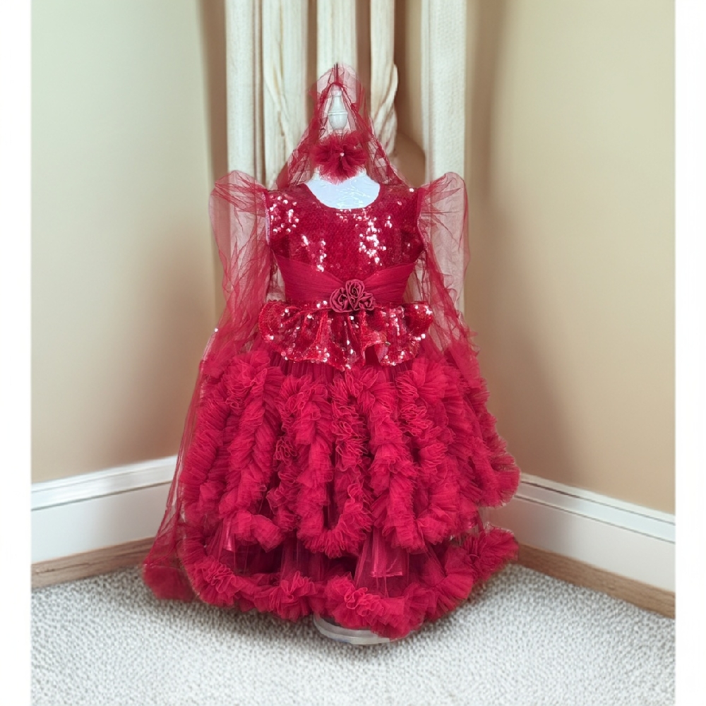 Baby Party Gown (Pori Dress) বাচ্চা মেয়েদের এক্সক্লুসিভ পার্টি গাউন/পরী