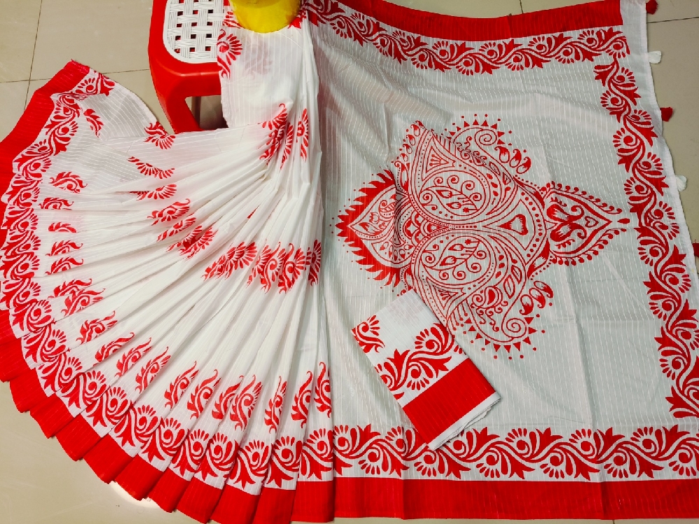 Premium Resom Silk Sharee (With Blouse Piece) উৎসব মানেই একসাথে