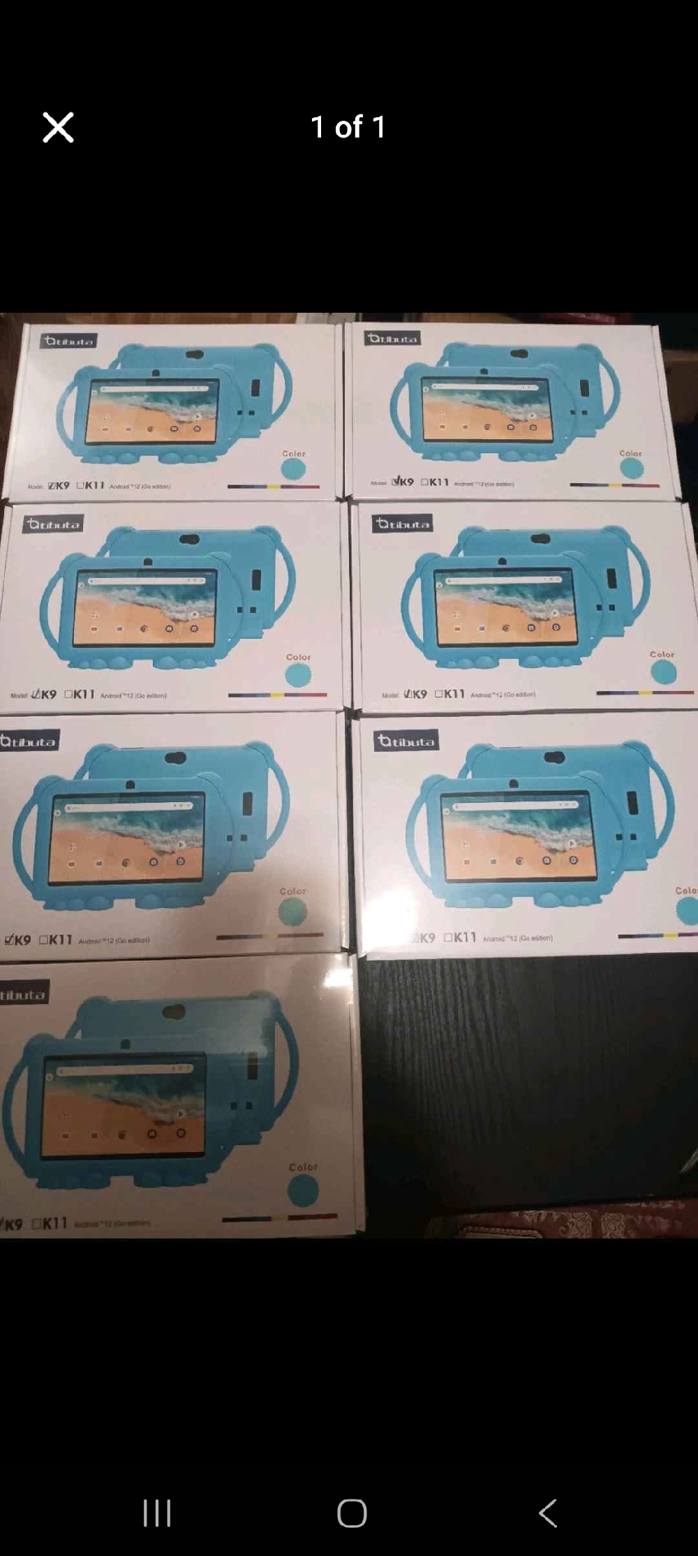 TIBUTA 7INCH ANDRIOD KIDS TABLETS (EACH)