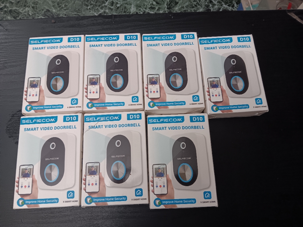 SELFIECOM D10 SMART DOORBELL (EACH)