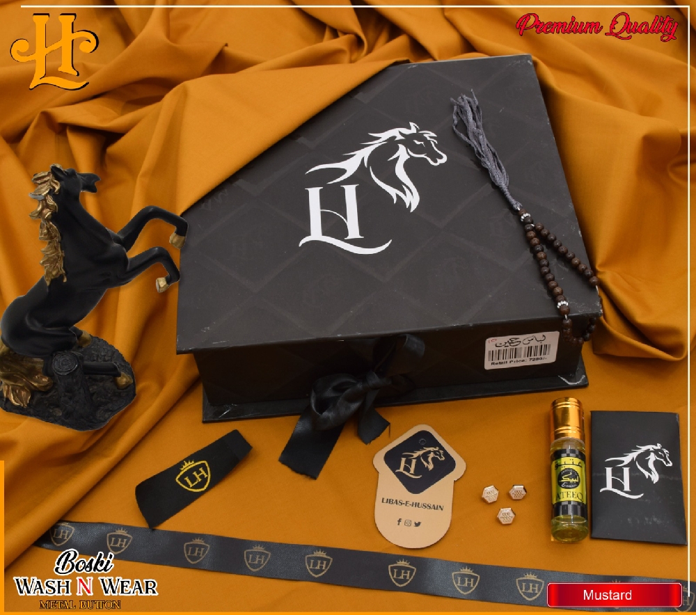 *LIBASE HUSSAIN* ( *LuXurious Fabric*) Summer 4 Season Wash &