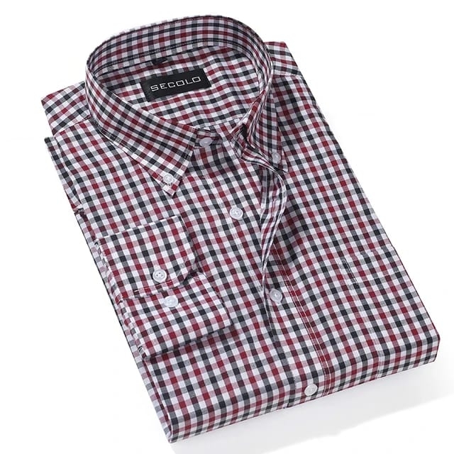 পণ্যের বিবরণ Official Check Shirt Material: Cotton Fabric Classification :Cotton