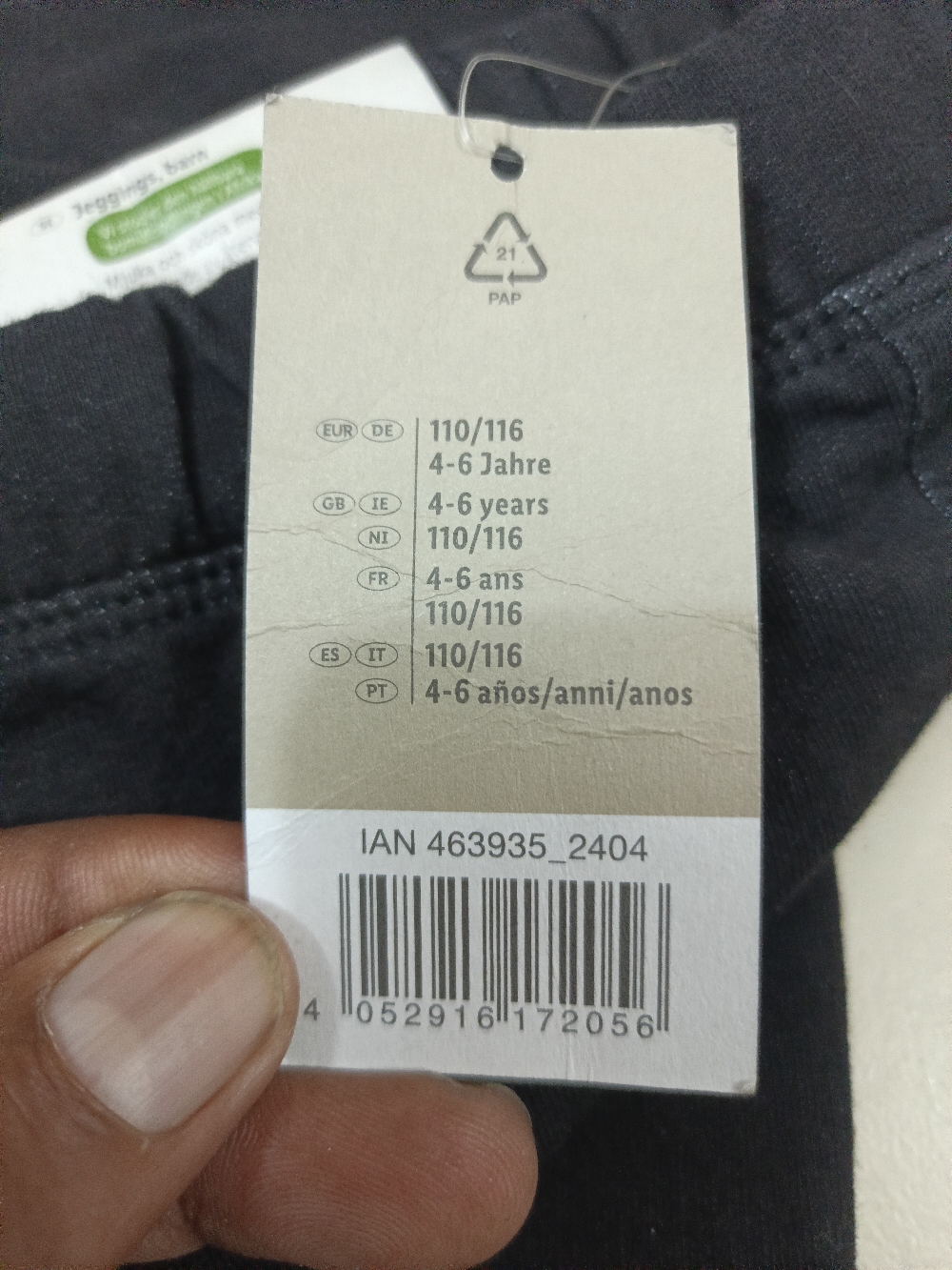 Grils jagging Qty10000pes Size 92/128 Color 1 Good intck My