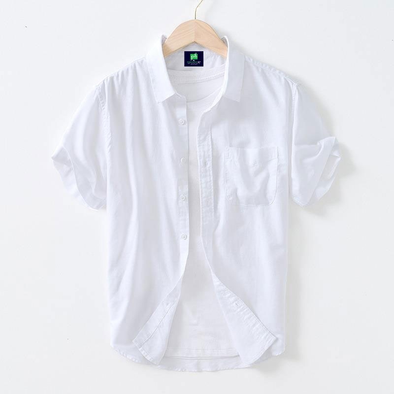 পণ্যের বিবরণ Half sleeve cotton shirt Fabrics: Oxford Cotton Made