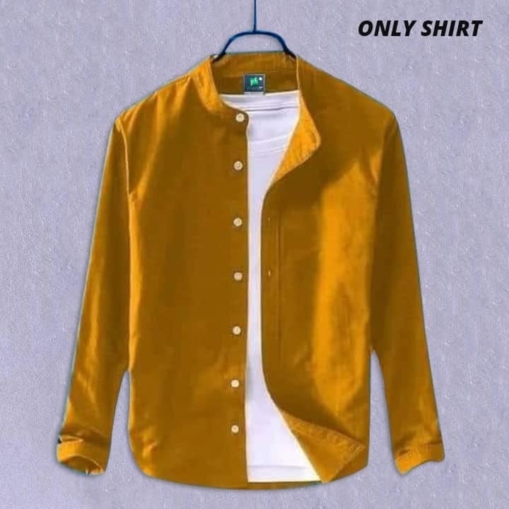 পণ্যের বিবরণ Solid Color Cotton Shirt (Only Shirt) Fabrics: Oxford