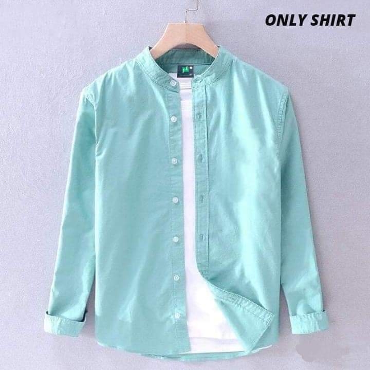পণ্যের বিবরণ Solid Color Cotton Shirt (Only Shirt) Fabrics: Oxford