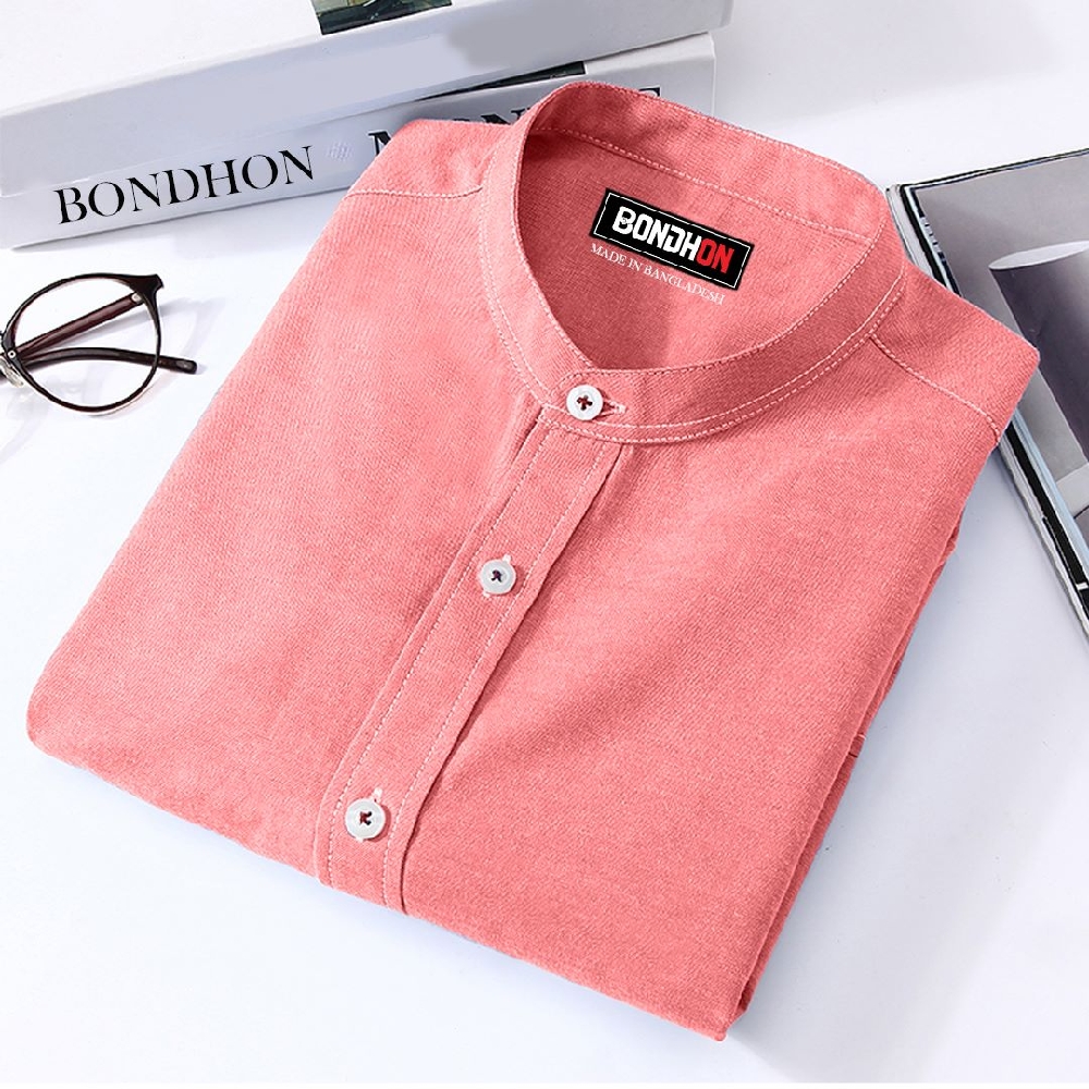 পণ্যের বিবরণ Men's Solid Colour Cotton Full sleeve Shirt Size: