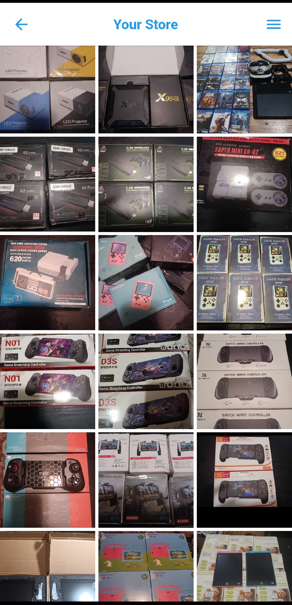 COME AND CHECK IT OUT PEOPLE ALL THE ELECTRONICS YOU