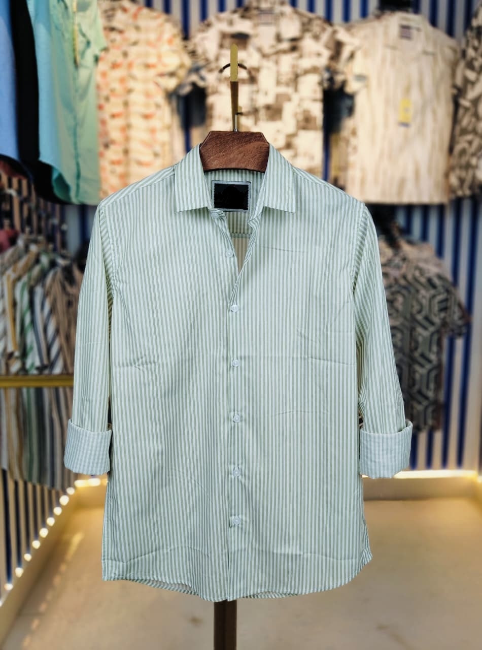 পণ্যের বিবরণ OLD MONEY Full Sleeve Shirt Fabrics : Pure