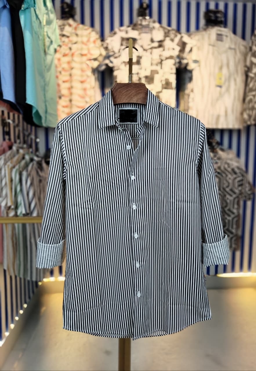 পণ্যের বিবরণ OLD MONEY Full Sleeve Shirt Fabrics : Pure