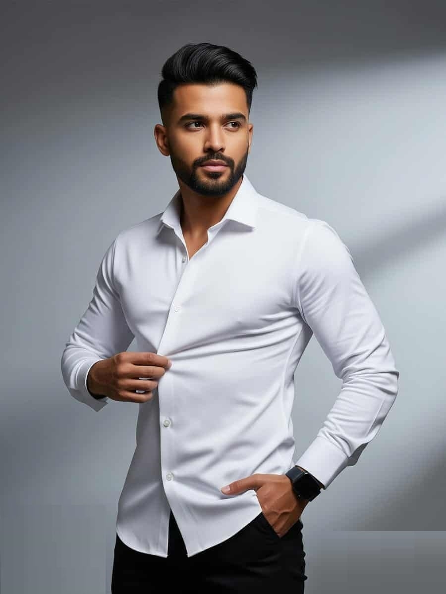 পণ্যের বিবরণ China Stitch Formal Shirt Export Quality China Stitch