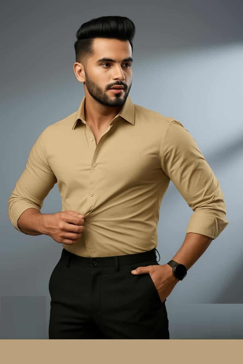 পণ্যের বিবরণ China Stitch Formal Shirt Export Quality China Stitch