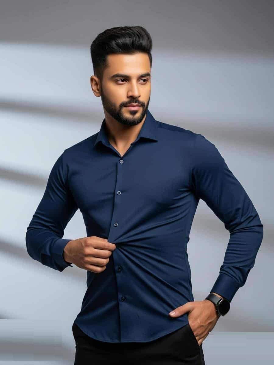 পণ্যের বিবরণ China Stitch Formal Shirt Export Quality China Stitch
