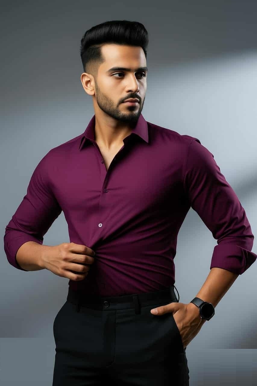 পণ্যের বিবরণ China Stitch Formal Shirt Export Quality China Stitch