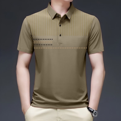 Stylish Half Sleeve Polo Shirt Summer Collection Fabrics: Jersy and