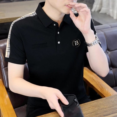 Stylish Half Sleeve Polo Shirt Summer Collection Fabrics: Jersy and