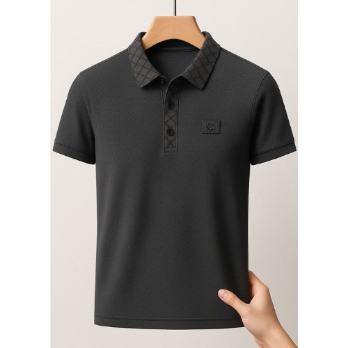 Stylish Half Sleeve Polo Shirt Summer Collection Fabrics: Jersy and