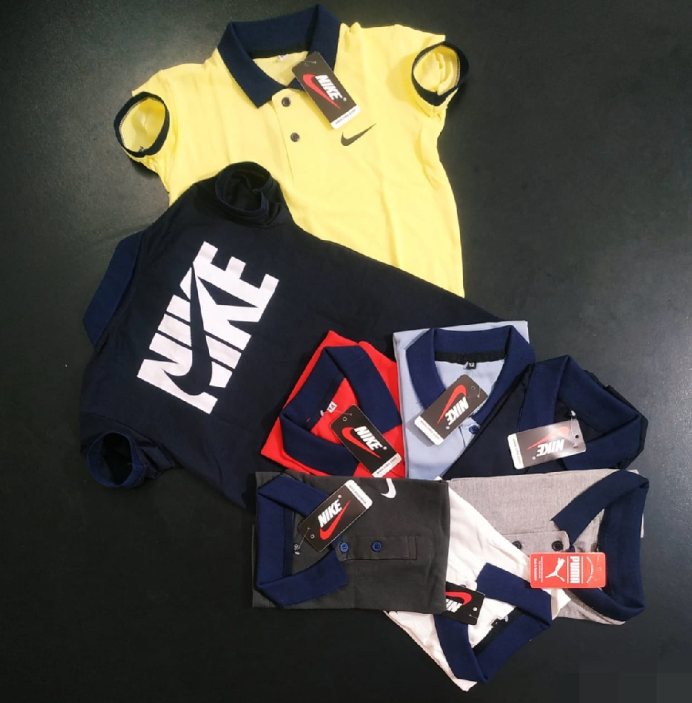 Exclusive boys polo shirt 🤯📍📍 Size:6-16year Colour:5/6 Fabric:PK Cotton MOQ:24pcs