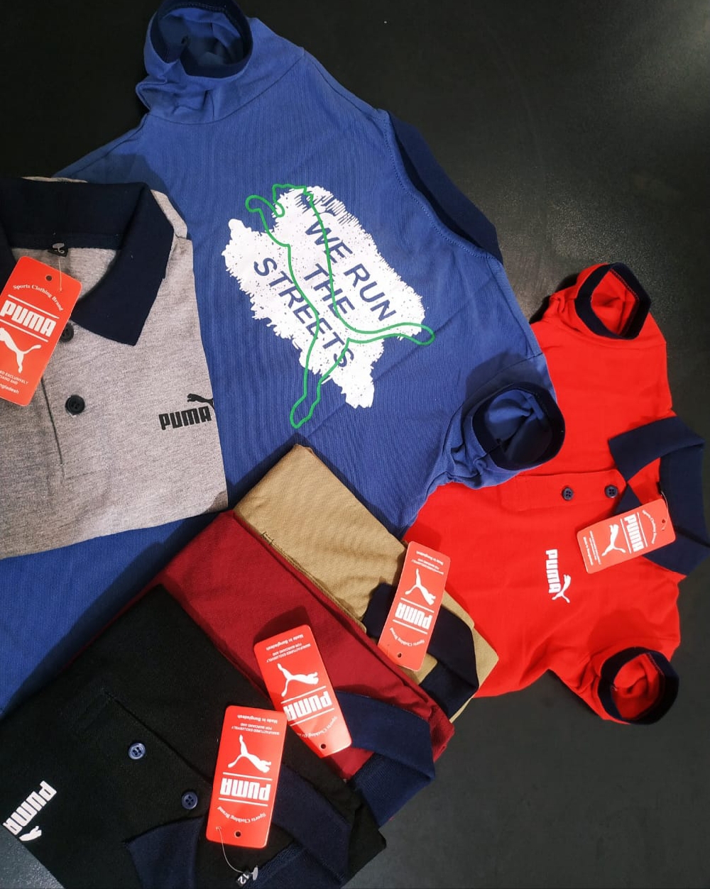 Exclusive boys polo shirt 🤯📍📍 Size:6-16year Colour:5/6 Fabric:PK Cotton MOQ:24pcs