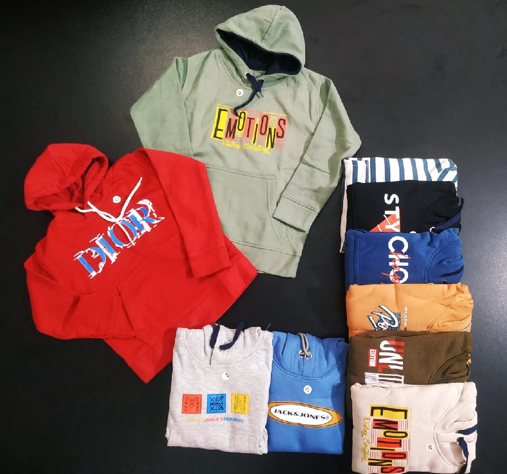 Wholesale only 💥 Exclusive Boy's Hoodie ❄️❄️❄️ Size:2-8year Colour:5/6 GSM:270+/-