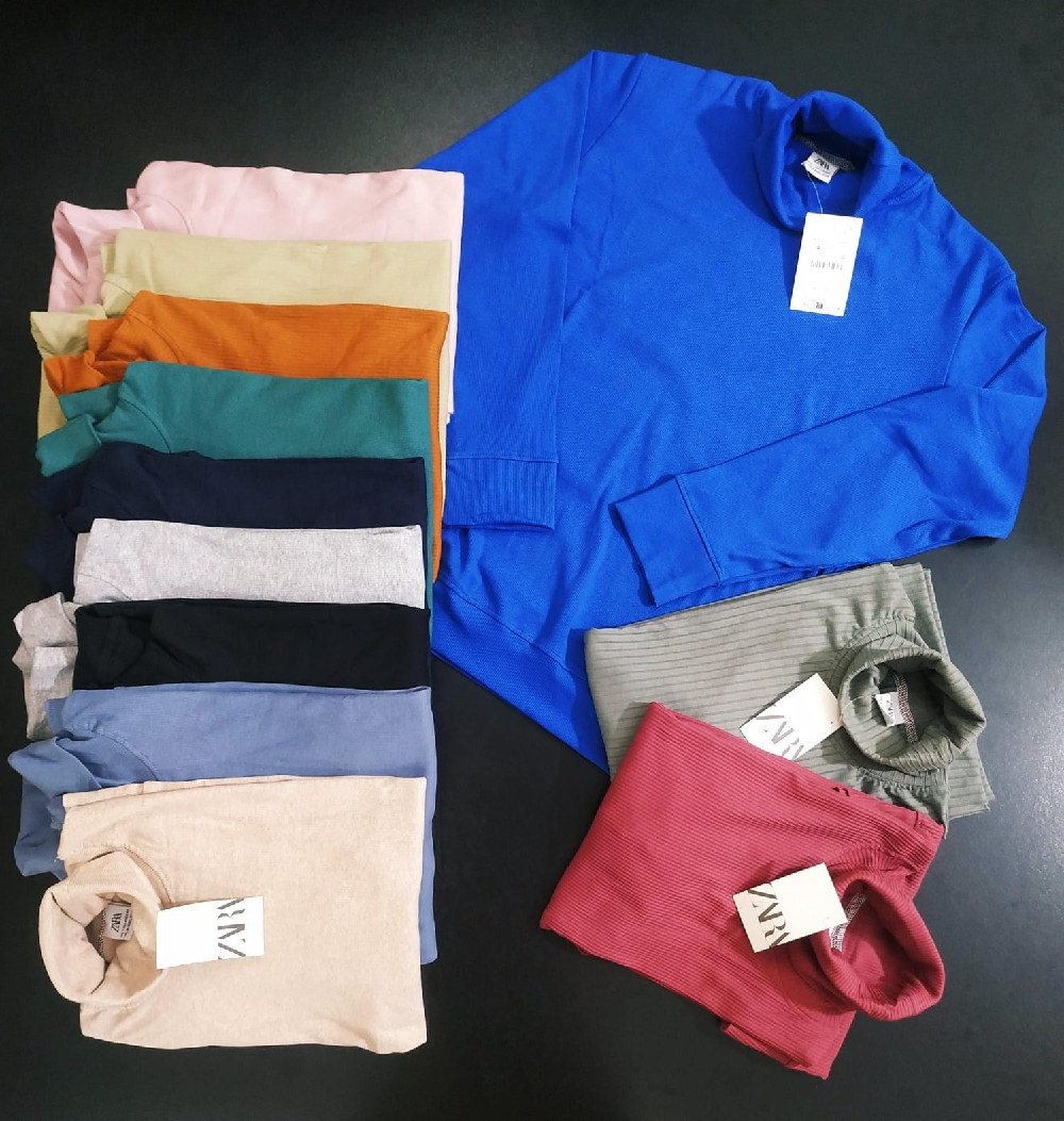 Exclusive Men's high neck 💥 Size:M/L/XL Colour:5/6 GSM:220+ Fabric:Rib MOQ:24pcs