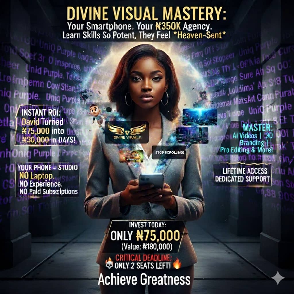 The TRUE VALUE of this comprehensive course is ₦180,000. Secure