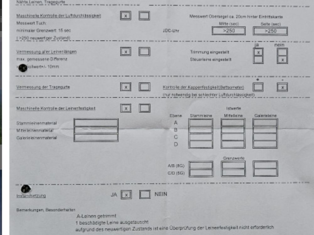 Ozone GEO 6 XS Gleitschirm 2021 gebraucht thumbnail