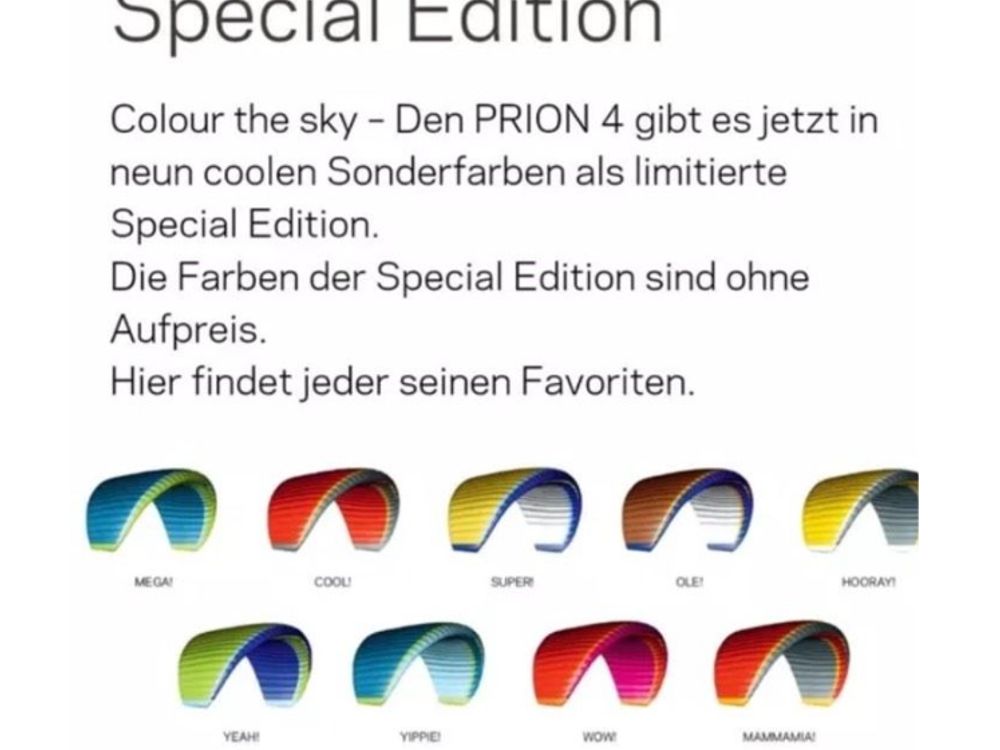 NOVA PRION 4 L Gleitschirm 2020 gebraucht thumbnail